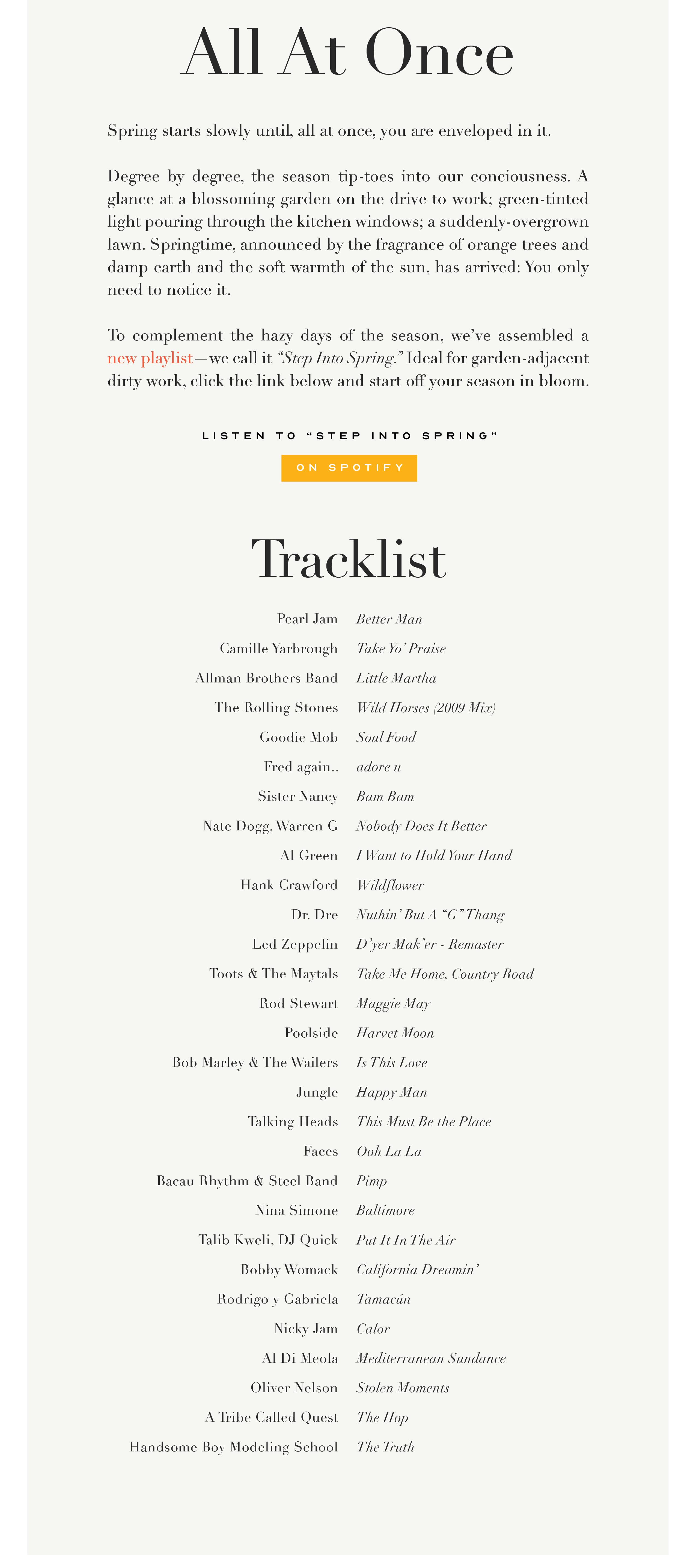 A. Rudin - Playlist