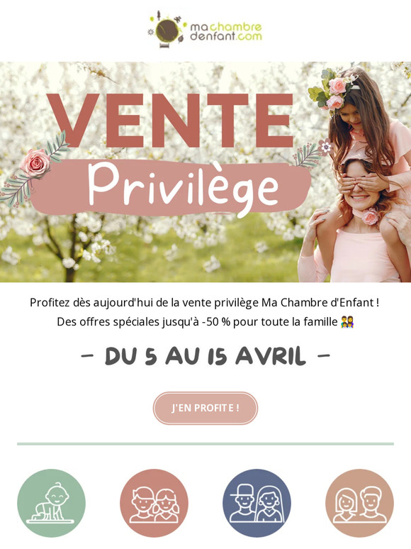 Profitez de notre Vente Privilège : Des remises jusqu'à -50 % 🏃