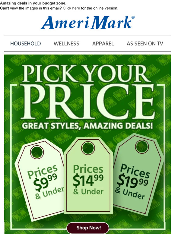 AmeriMark New Shoes from Complements Milled