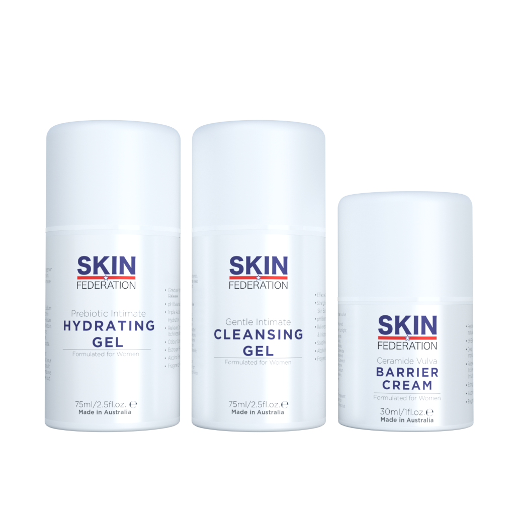 Intimate Menopause Management Routine (Cleansing Gel, Hydrating Gel and Barrier Cream)