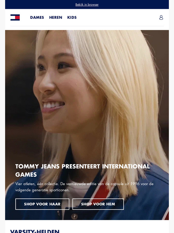 Tommy Jeans presenteert International Games