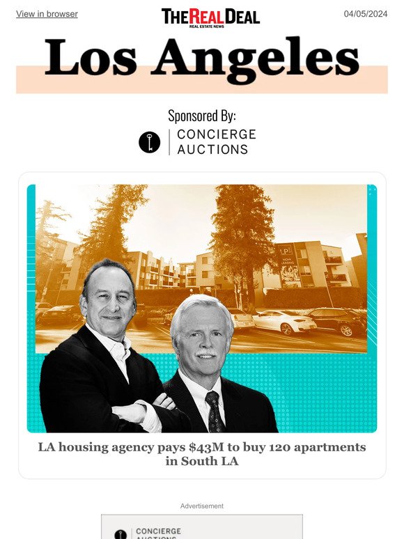 Housing agency buys South LA apartments; Lincoln secures $65M refi ... and more