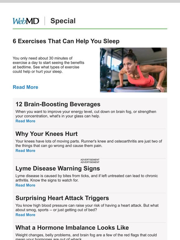 6 Exercises That Can Help You Sleep