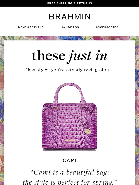 Brahmin Handbags Email Newsletters Shop Sales, Discounts, and Coupon Codes