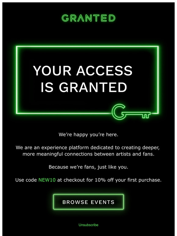 Access, Granted 🗝️