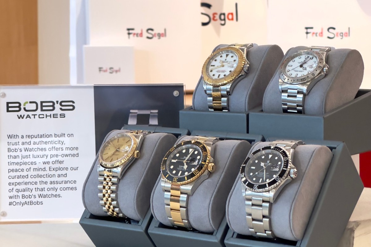 Bob's Watches Partners With Fred Segal to Showcase Certified Pre-Owned Rolex Timepieces