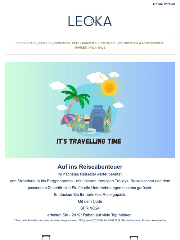 Es ist wieder Reisezeit 🌍