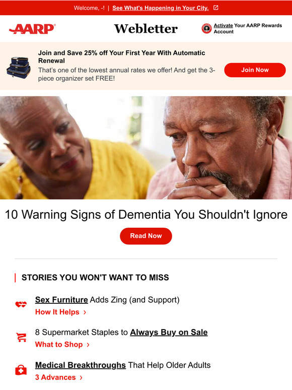 AARP 10 Warning Signs of Dementia You Shouldn't Ignore Milled