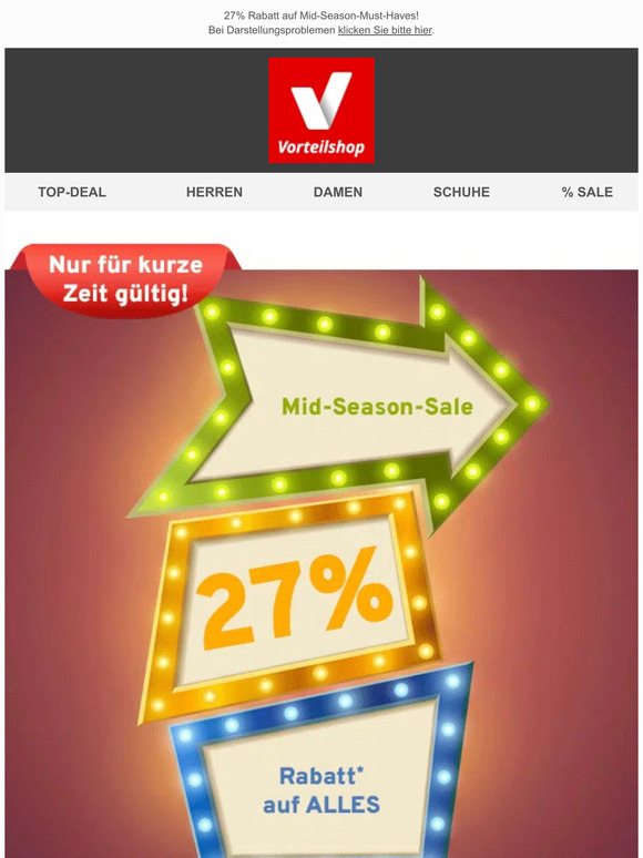 🌷 Sparen Sie mit den Top-Angeboten im Mid-Season-Sale!