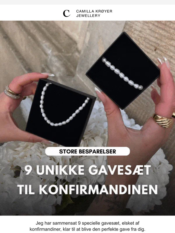 Gratis smykkeskrin 🎁