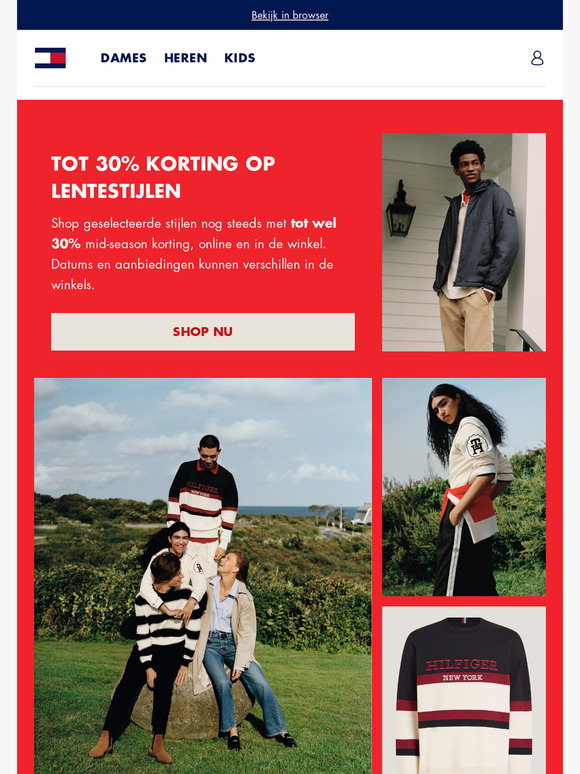 Tot 30% korting op lentestijlen