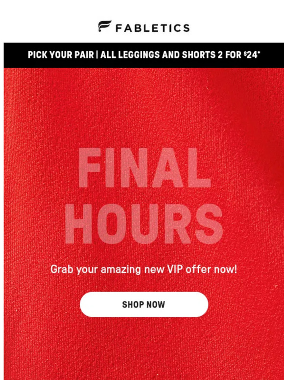 Fabletics Email Newsletters Shop Sales, Discounts, and Coupon Codes