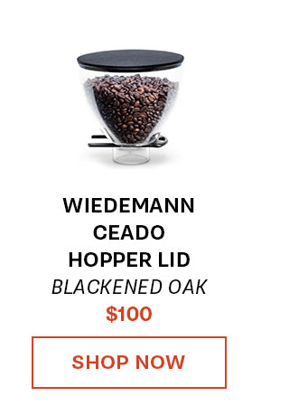 Wiedemann Ceado Hopper Lid Blackened Oak