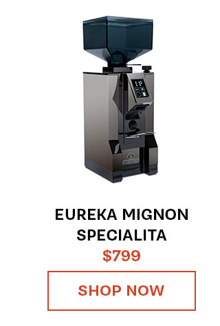 Eureka Mignon Specialita- Black Chrome