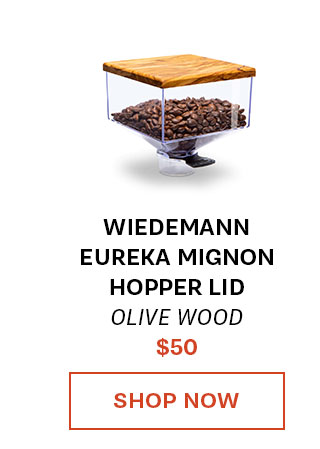 Wiedemann Eureka Mignon Hopper Lid Olive Wood