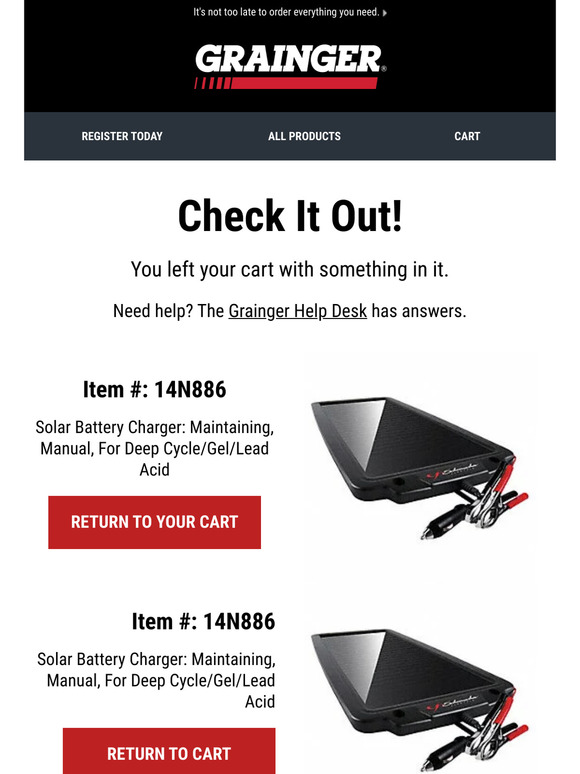 Grainger Email Newsletters Shop Sales, Discounts, and Coupon Codes