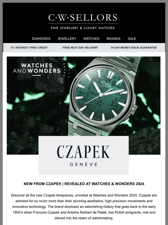 C.W. Sellors: NEW from Czapek | Watches & Wonders 2024 | Milled