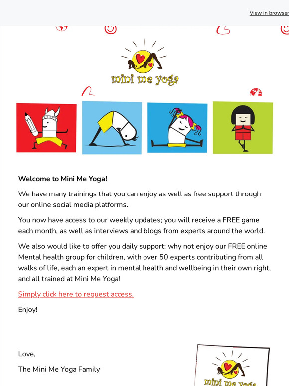 Welcome to Mini Me Yoga!