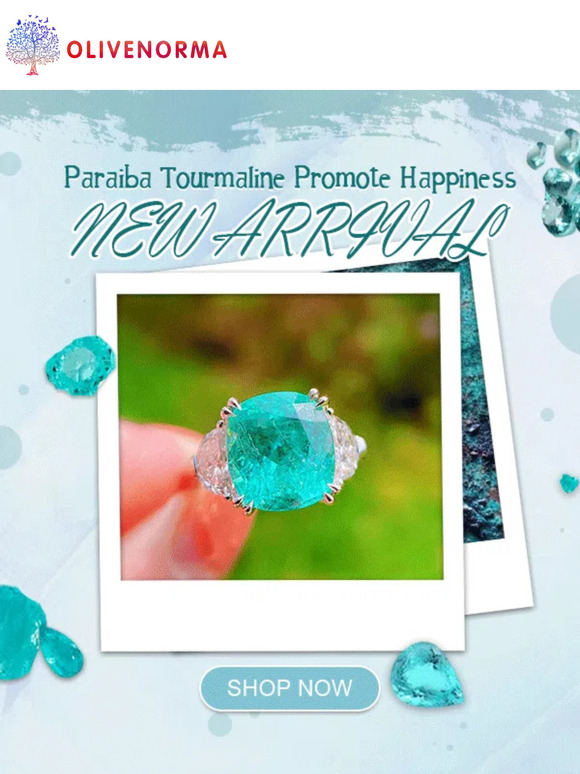 💚NEW ARRIVAL! Paraiba Tourmaline Promote Happiness