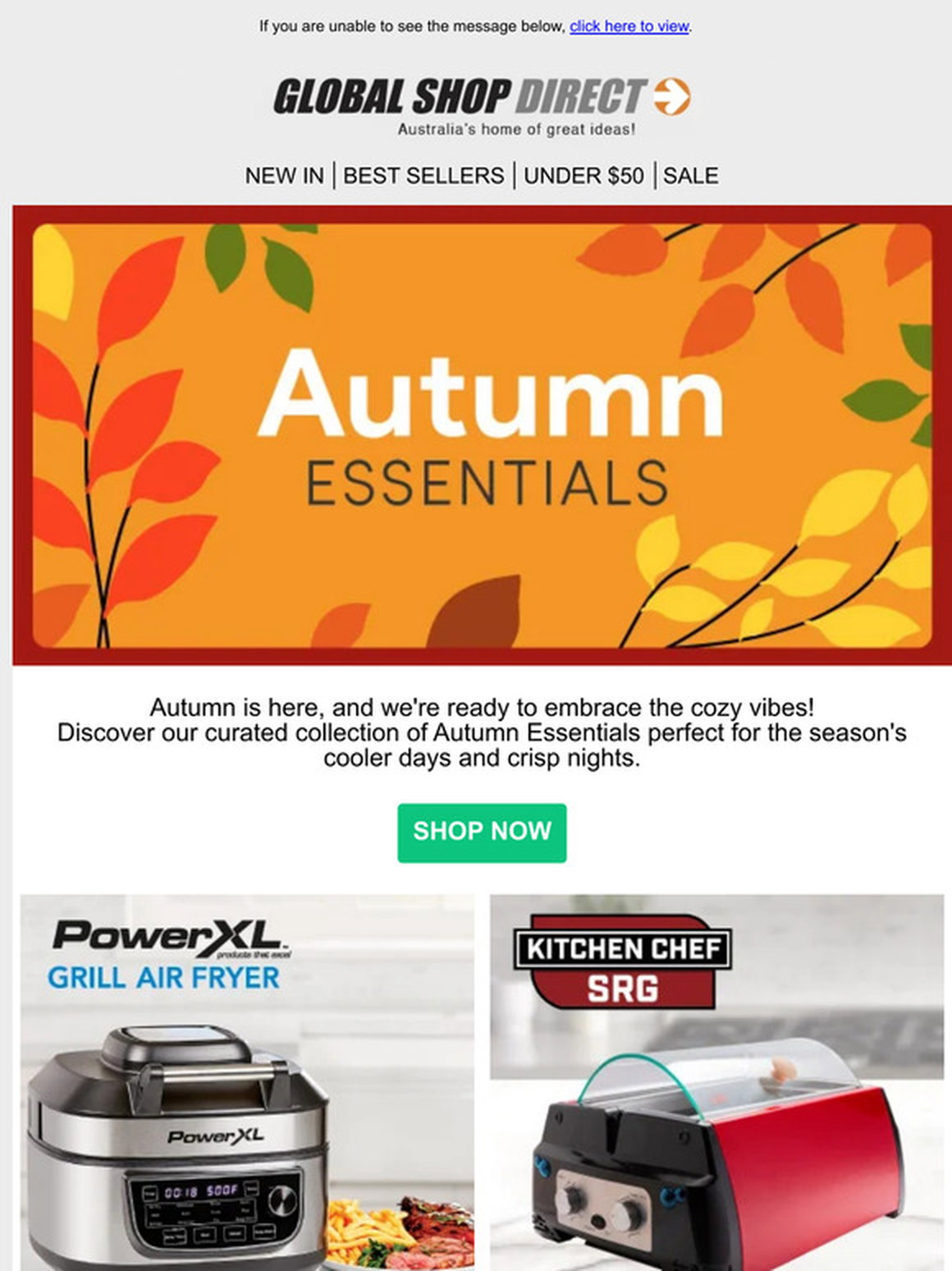 Autumn Essentials From Only $39.95!