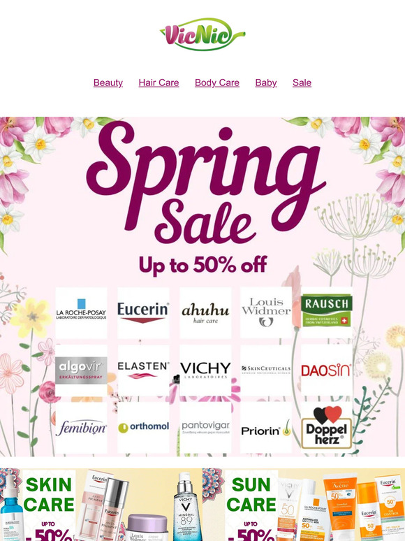 SPRING SALE: Up to 50% off 1000+ items
