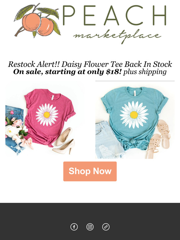 Restock Alert! Daisy Flower Tee ❤️