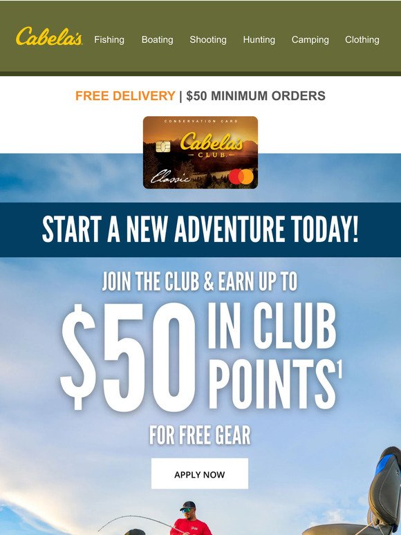 Cabela's: Don't Miss Out On Exclusive Benefits!