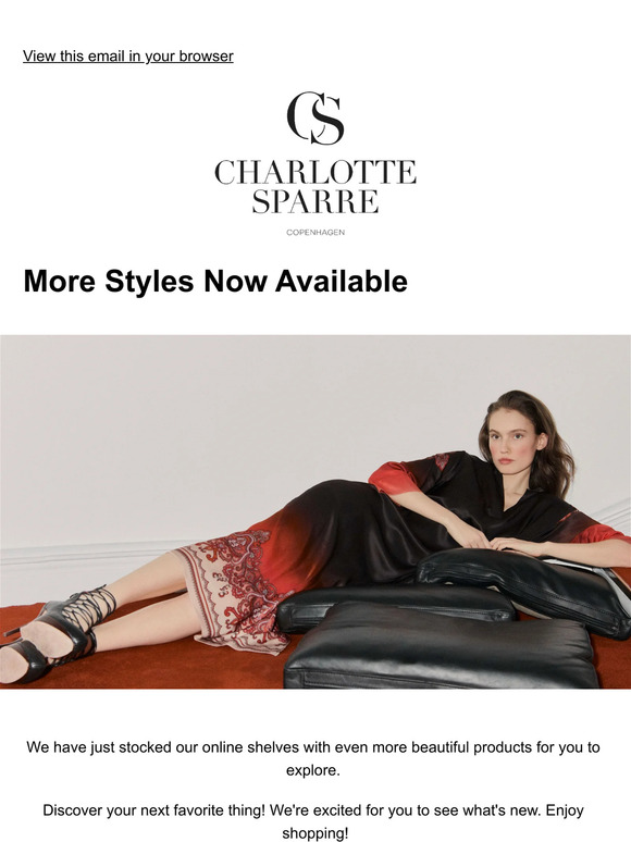 More styles now available