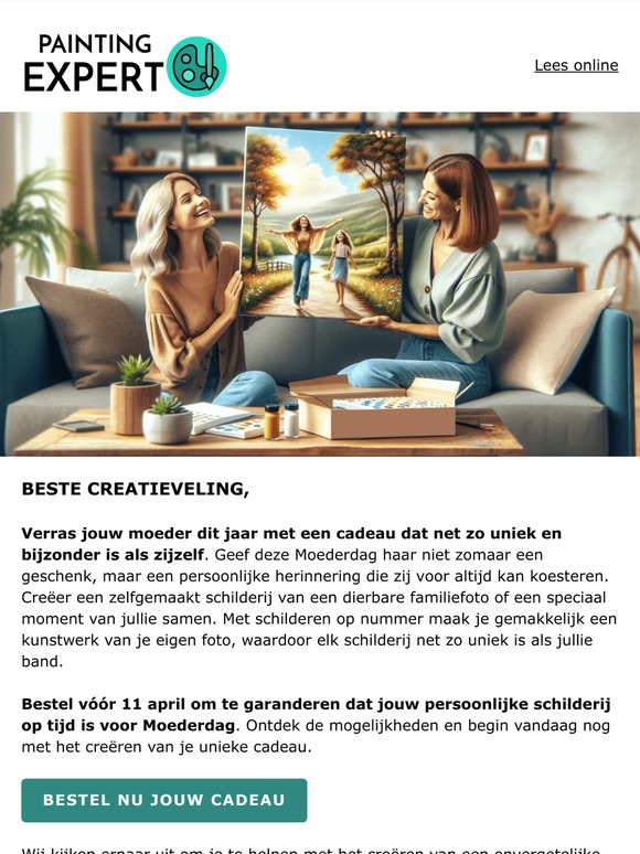 Mamamia! Moederdag is al over 4 weken 🎁