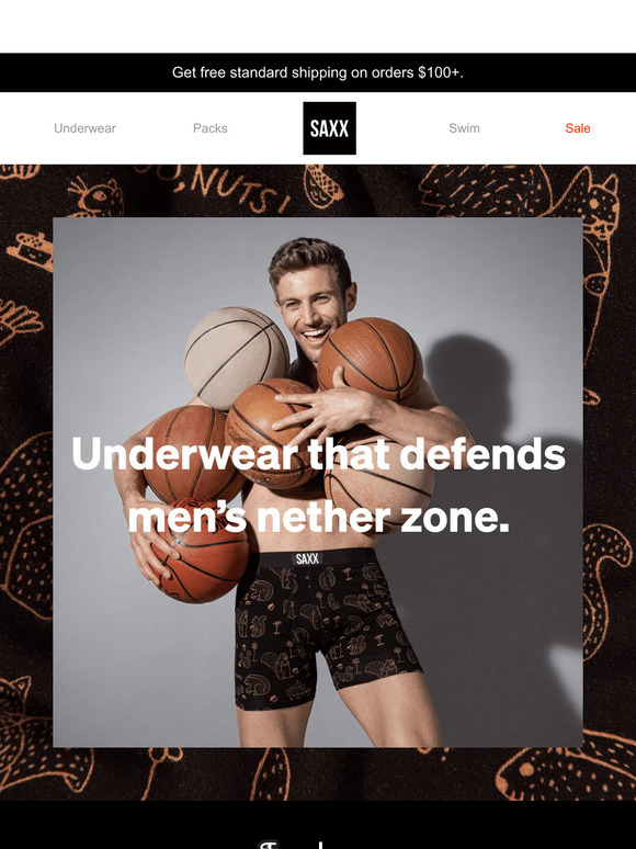 SAXX Underwear Email Newsletters: Shop Sales, Discounts, and Coupon Codes