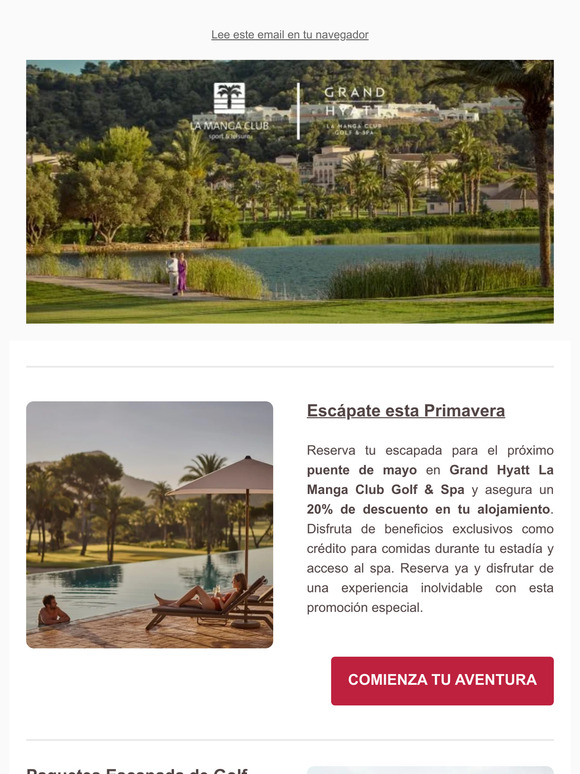 Primavera en La Manga Club: Descubre, Disfruta, Escápate 🌞