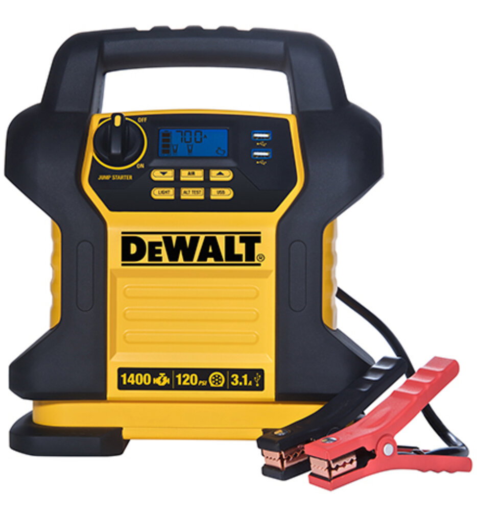 DeWalt - Stanley 1600A Jump Starter with Compressor