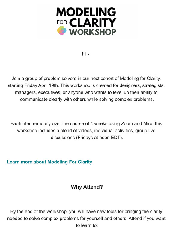Come Learn to Problem Solve Using Models with TUG
