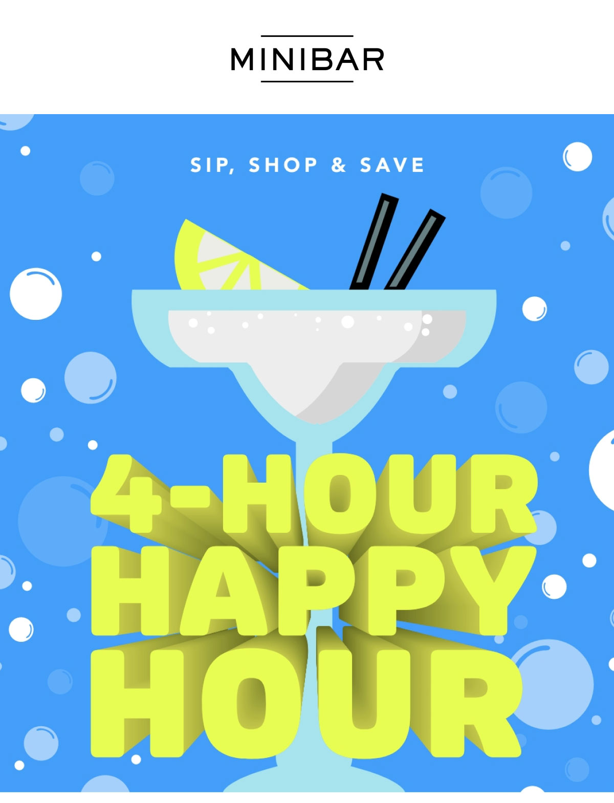 Minibar Delivery It's a Vibe 4Hour Happy Hour Milled