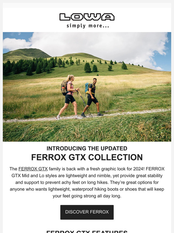 All New FERROX GTX family is here!