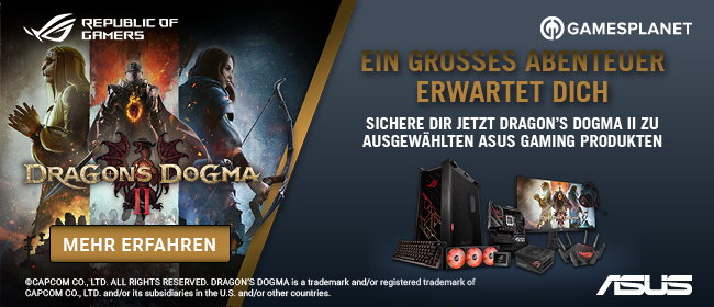 ASUS Produkt kaufen und Dragons Dogma II erhalten! >>>