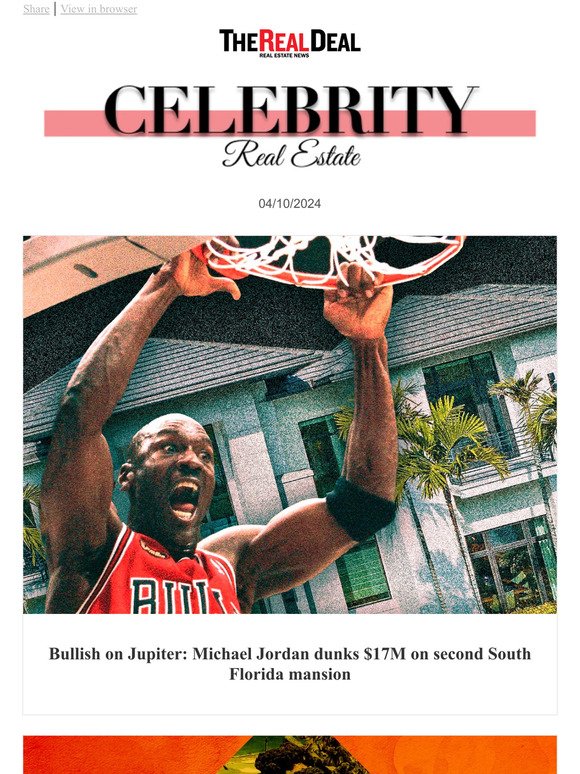 Michael Jordan buys Jupiter mansion; Bezos gets third South Florida estate ... and more