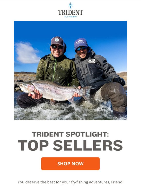 Trident Fly Fishing Email Newsletters: Shop Sales, Discounts, and