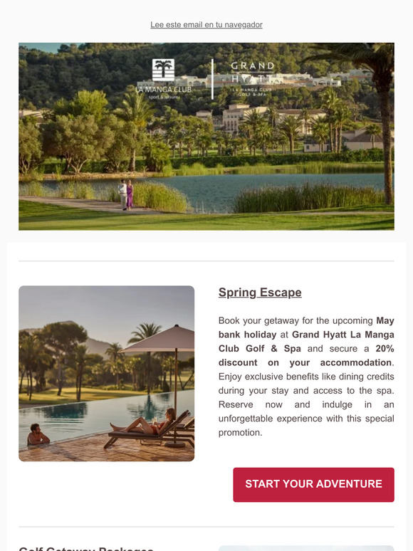 Spring at La Manga Club: Discover, Enjoy, Escape 🌞