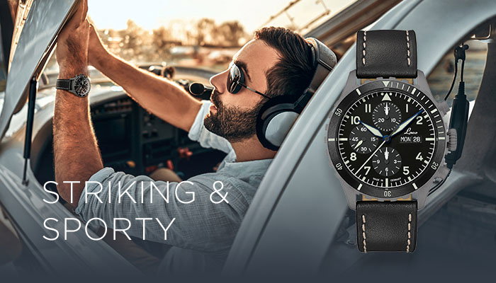 Laco Kiel Sport - Fliegerchronograph mit sportlichem Akzent