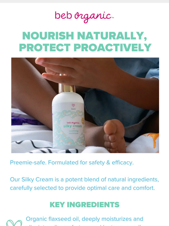 Replenish and Hydrate with Silky Cream