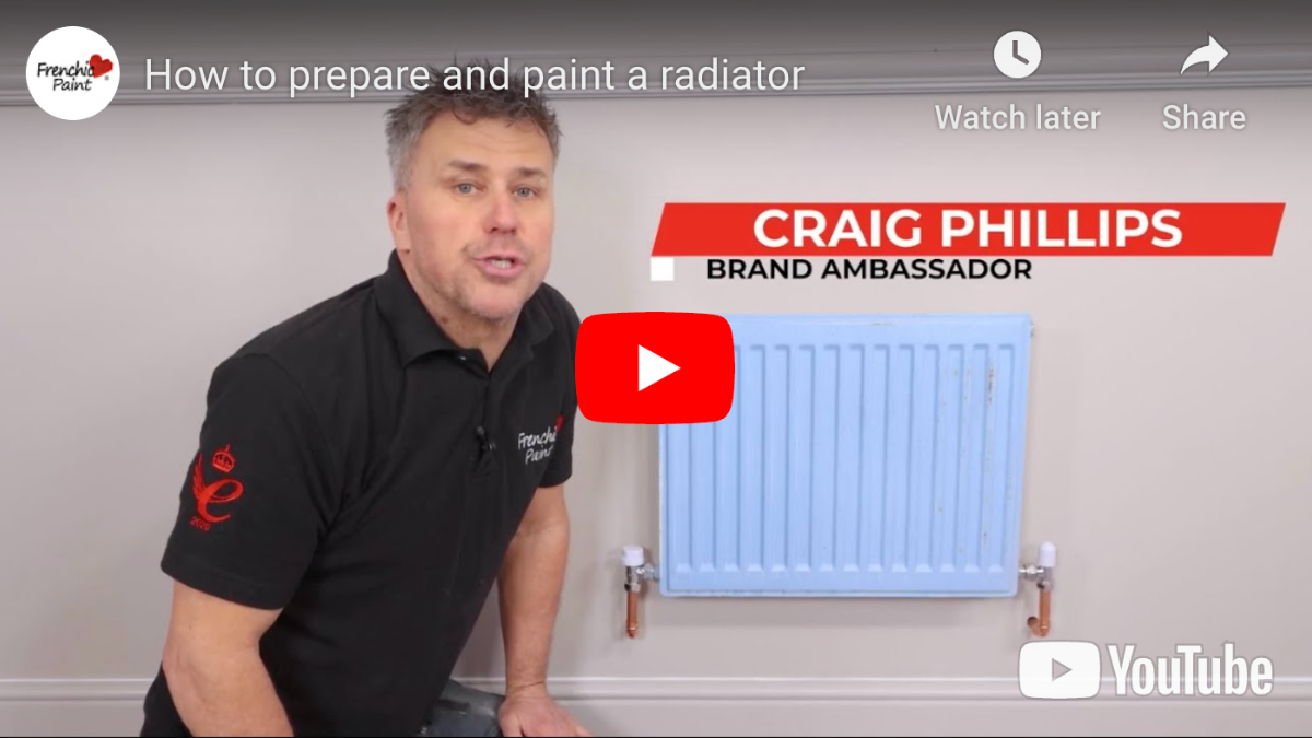 Frenchic Paint Learn how to prepare and paint a radiator for the best