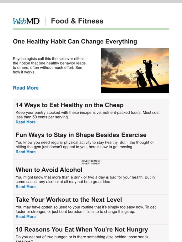 One Healthy Habit Can Change Everything