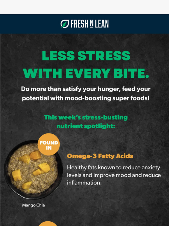 Check Out These Stress-Busting Foods