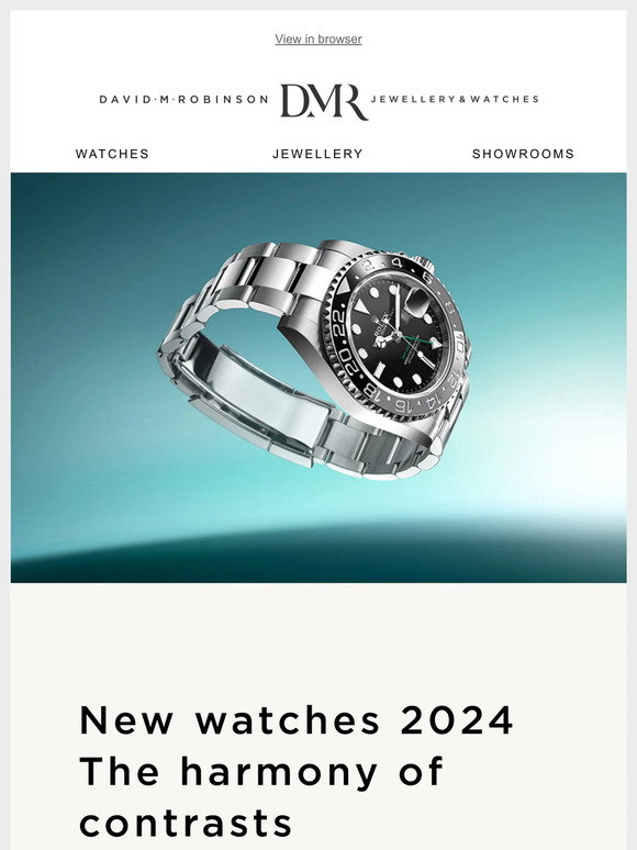 David M Robinson: Rolex New Watches 2024 - The harmony of contrasts ...