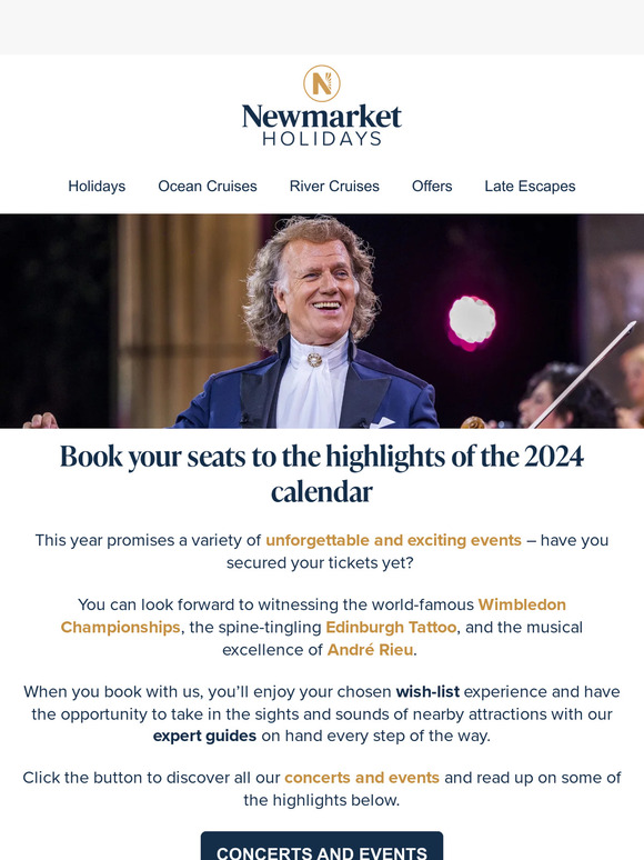 Newmarket Holidays Secure tickets to the best events of 2024 Milled