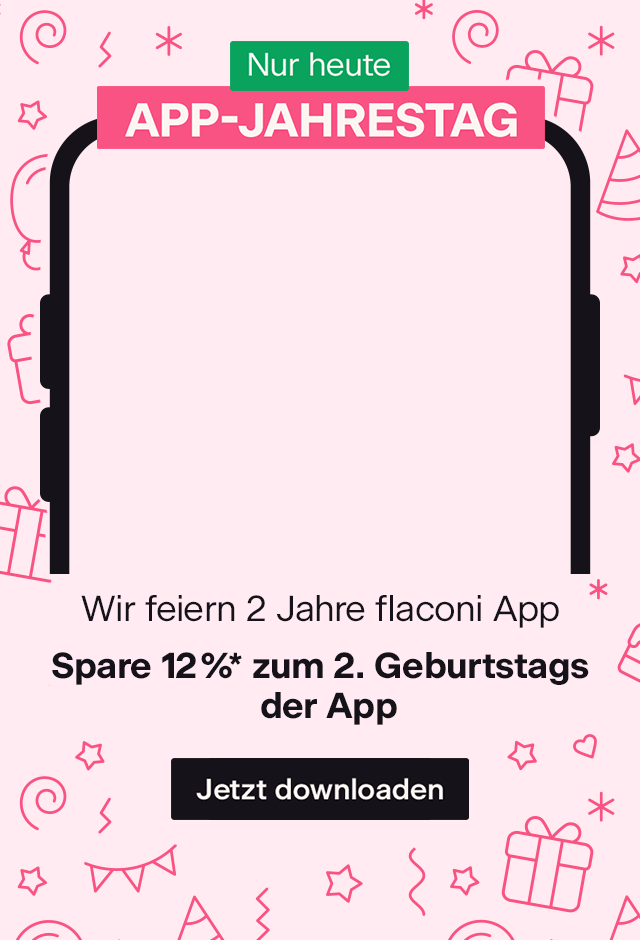 App Jahrestag: Spare 12 %* zum 2. Geburtstag der App