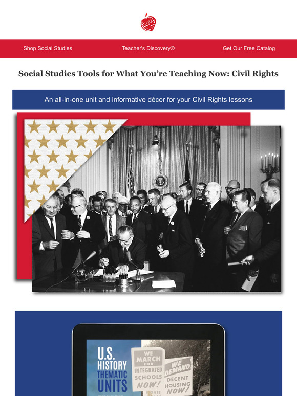 Teacher's Discovery Social Studies Tools for What You’re Teaching Now