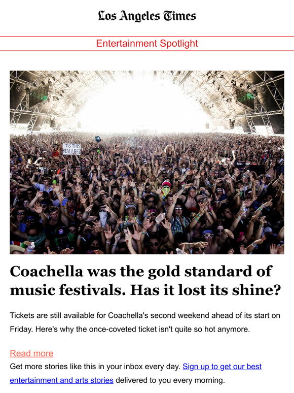Why hasn't Coachella sold out?