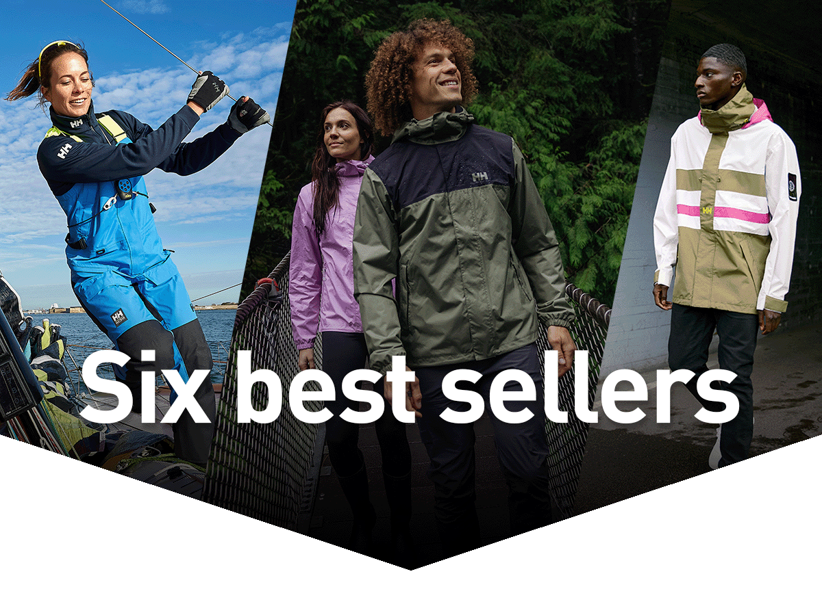 Six best sellers
